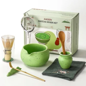 Matcha Whisk Set - 8 Piece Japanese Matcha Tea Set